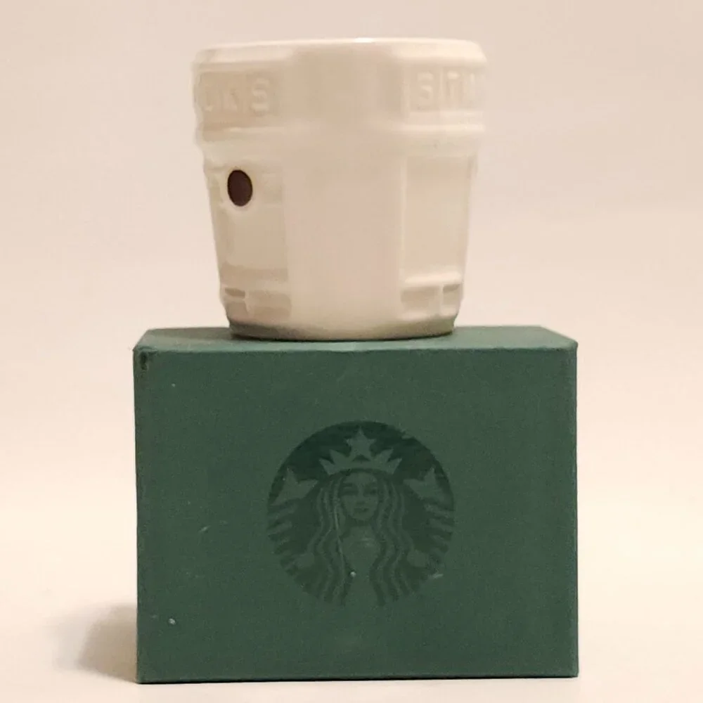 Starbucks Coffee Espresso Demitasse Cup 1912 Pikes Peak Storefront Mug 3 oz New - Picture 4 of 4